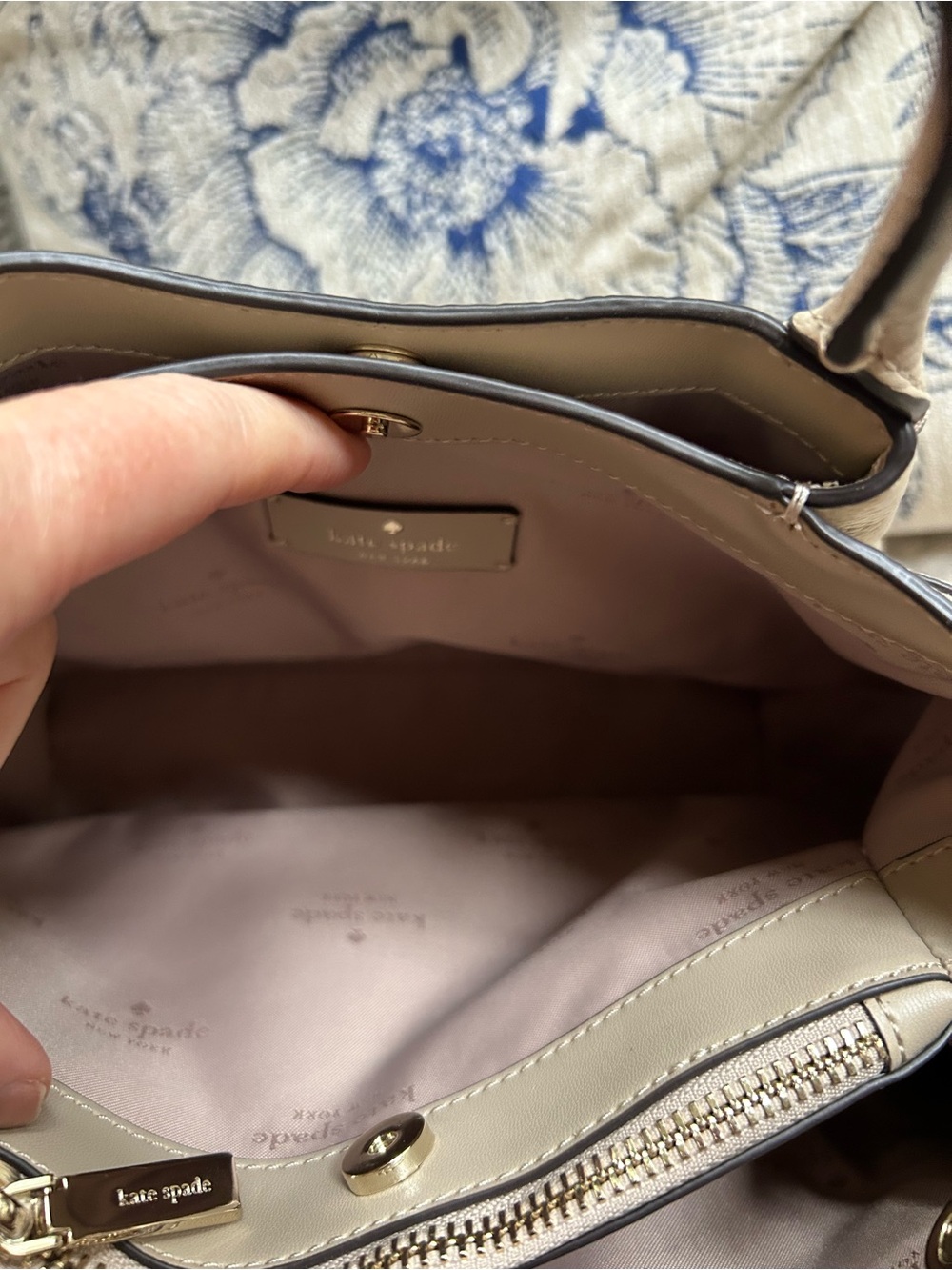 kate spade Pebble Leather Dumpling Bag - Picture 6 of 7